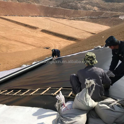 50m-100m 長さ ホワイト HDPE ダム ラインナー 水産養殖用魚場用 地膜 厚さ 1mm