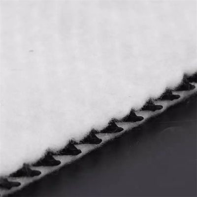 3Dプラスチック排水 8mm x 6mmのジオネットと長繊維のジオテキスタイルを持つジオコンポジット