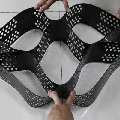 溶接距離 330mm-1000mm HDPE 地質セル エロージョン制御と道路安定化