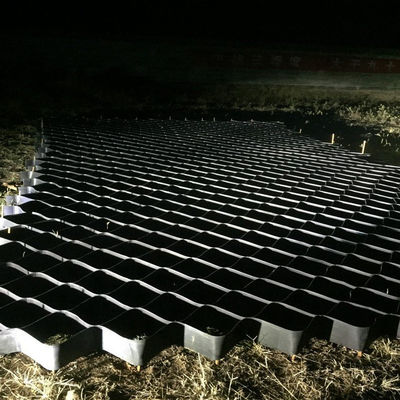 ブラックカラー ホテル グラウンドグリッド 斜面保護用のプラスチックHDPEジオセル