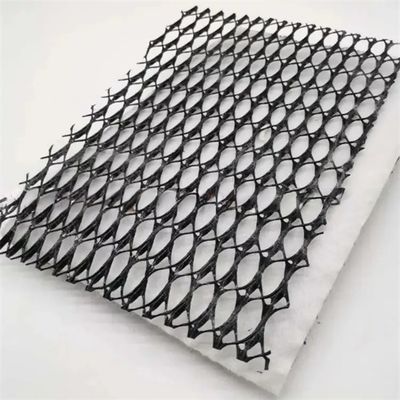 2m-4m 幅 Hdpe 3D トリプラナー複合排水網 総プロジェクトソリューション