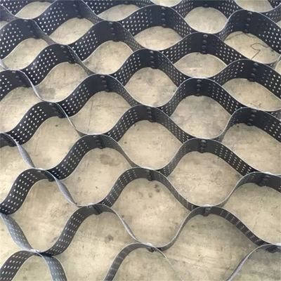 HDPE ジオセル ASTM 滑らかなジオセル 砂岩のドライブウェイ 蜂蜜のドライブウェイのための舗装グリッド