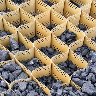 1.1mm1.7mm 傾斜安定と地面強化のためのジオセル侵食制御