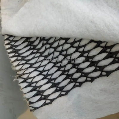 密度 ポリエチレン プラスチック 道路ベース ゲオネット 3D 複合排水 ゲオネット 複合 網長 50m