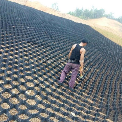 道路 地下室 ハニーコム プラスチック 安定した砂岩 舗装 格子 ドライブウェイ用のジオセル