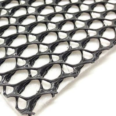 密度 ポリエチレン プラスチック 排水 ジオネット ジオテキスタイル 粘着 6mm 厚さ