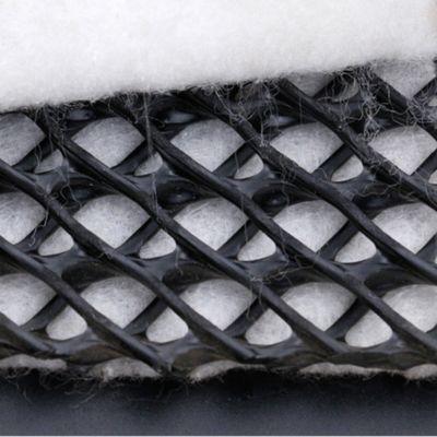 密度 ポリエチレン プラスチック 排水 ジオネット ジオテキスタイル 粘着 6mm 厚さ
