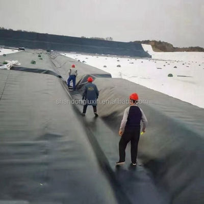 ダブルスムーズ表面 60 Mil 食品グレード EPDM ゴム池池シート レイナー 地膜