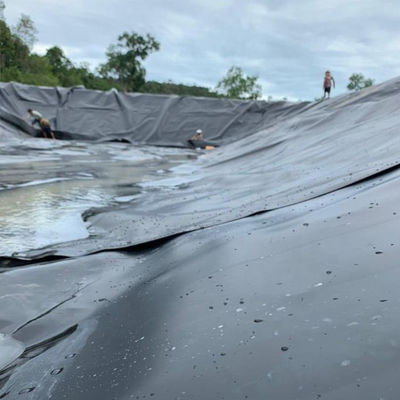 広さ1m~8m の HDPE 地膜 防水 敷き シャチ農園 の 滑らかな 表面 池