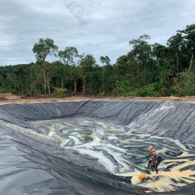 オンライン技術サポート 池ダム・ラグーン・ライナー用のHDPEプラスチック防水ジオメムラン