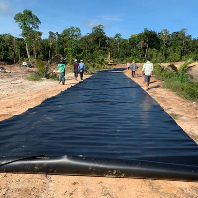 ケニアの農園用水池ダムリナー 500ミクロン HDPE ダムリナー 厚さ0.2mm-3mm