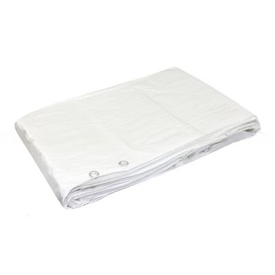 140g~220g 軽量 白色PE タンパウリン 完成品シート プレッドパターンのカバー