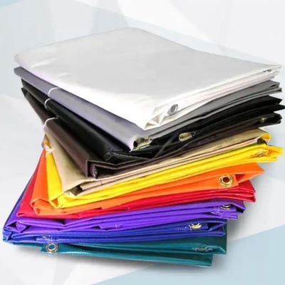 140g~220g 軽量 白色PE タンパウリン 完成品シート プレッドパターンのカバー