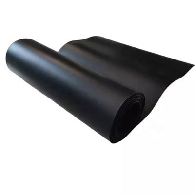 工業設計スタイル 250Mic 黒色ポリエチレンフィルム HDPE 地膜シート 南アフリカ建設用