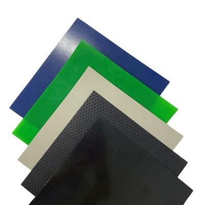 0.4mm 0.5mm 0.8mm 1mm 2mm 3mm ブラックHDPE プールの敷き布団のダムライナーのためのプラスチックスリップシート