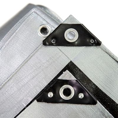 HDPE織物とLDPEラミネーション 防水PEタール 自動車用防護用プラスチックシート