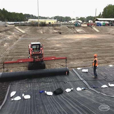 地質膜 HDPE 1mm 池の長さ 50m-100m 優れた性能保証