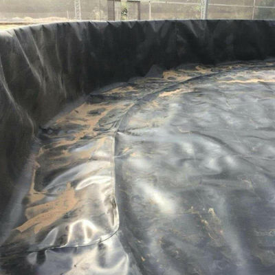 双滑表面 HDPE 地膜 1mm 防水膜 魚類の水槽のラインナー