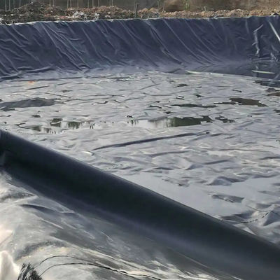 紫外線耐性0.75mm HDPE尾水槽 ブラックまたはカスタムカラー魚池用地膜