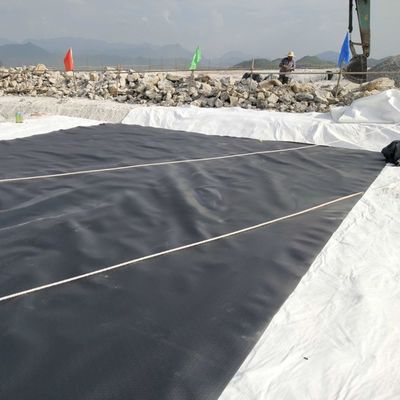 ブラック・グロシー・ジオメムラン 1.5mm/2.0mm HDPE リーナー