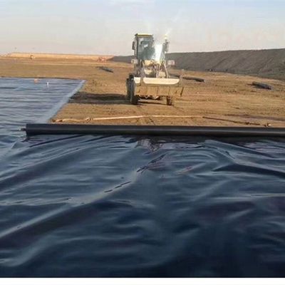 滑らかな表面 0.5mm HDPE 地膜 ラインナー シート 魚飼育池材