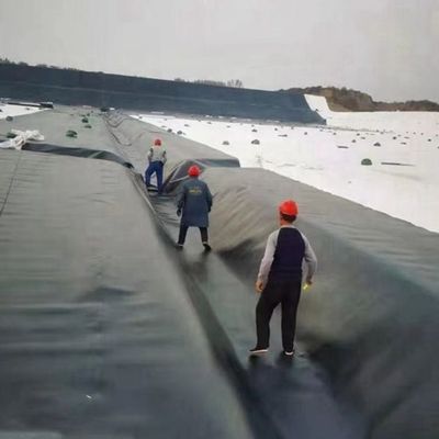 工業設計スタイル HDPE 地膜 防水 人工 湖 タンク ブラック