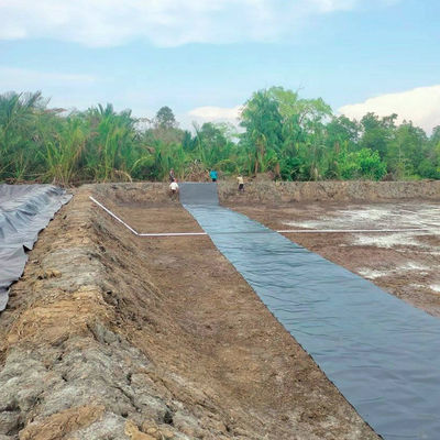 工業設計スタイル HDPE 地膜 魚池と埋立地 柔軟な材料