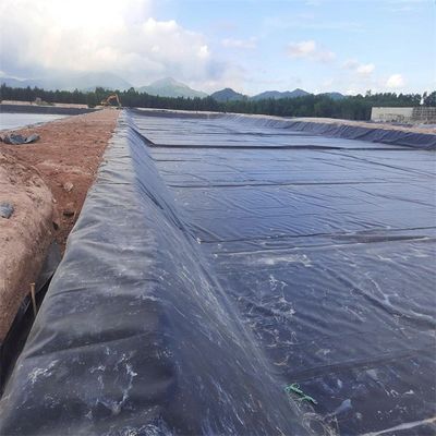 0.2mm-3mm厚さ HDPE 地膜 魚池や埋立地の現場検査用
