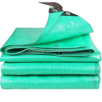 防水型 HDPE プラスチック タンパウリン 布 軽量 で 柔軟 な 屋外 用