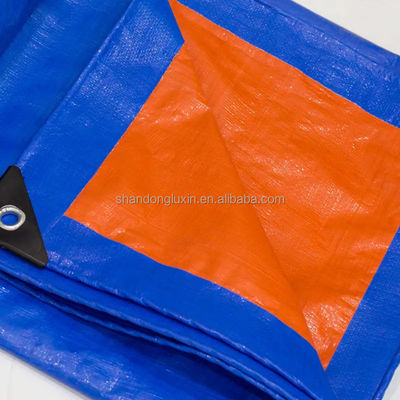 120Gsm 農業 重荷トラック トラックの保護用プラスチック製のタールカバーシート