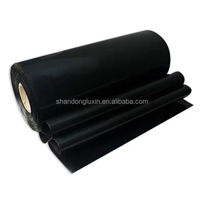 地質膜 ブラック HDPE プラスチック 合成湖のタンクダム 1.5mm 2.0mm