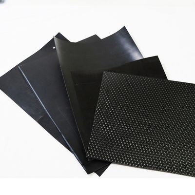 環境に優しい耐久性のある 魚池用黒いプレファブリケーションのジオメムラン 0.5mm 1mm 2mm