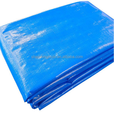 軽量 HDPE タールパウリン オーダーメイド 150gm 重用品用 青色