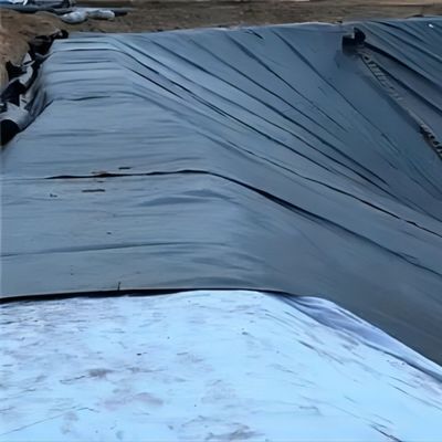 パターンを持つ地膜 1mm 2mm 厚さ 長さ 50-100m ASTM GRI-GM13 標準 直接