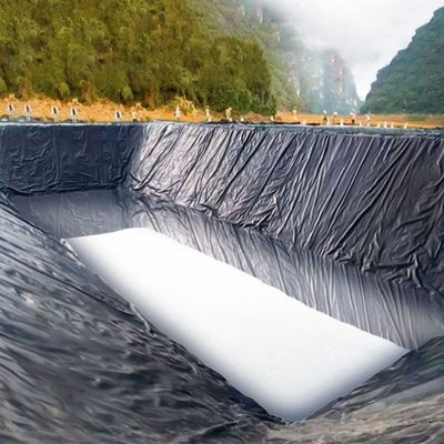 長さ 50~200m HDPE 地膜 現代の農業池のラインナー 現代のデザイン