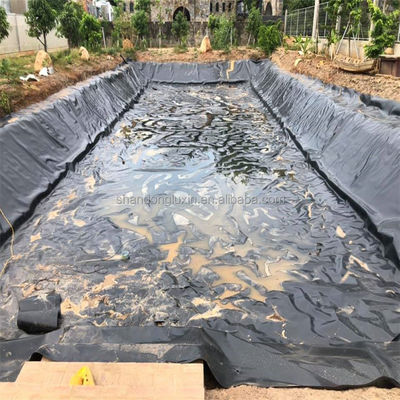 2mm ブラック HDPE 地膜 水不気 魚類 水産物 建物の水池 ラインナー