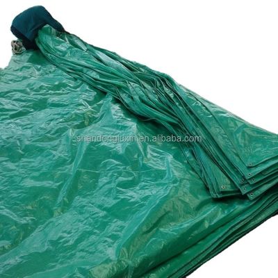 防水 緑色 タンパウリン ポリエチレン 布 500D 糸 数 防塵