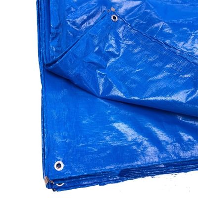 防水重用 防雨用 パーソナライズされた青色テント PEポリエチレン
