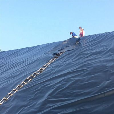 防水型 HDPE 地膜 池面 45 ミリ 池のあらゆるサイズに適しています