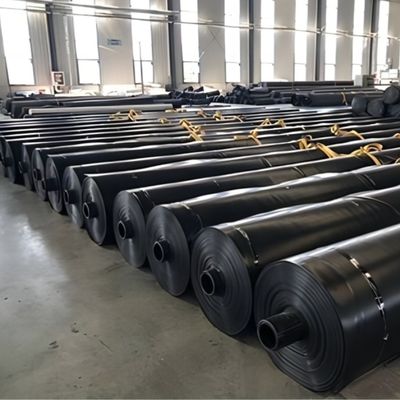 魚池のラインナーや埋立地に用いる地膜 0.5mm/1mm ASTM GRI-GM13規格
