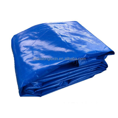 2023 軽量 HDPE 織物テント素材とブルーポリタールで屋外保護