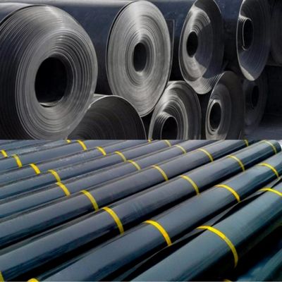 直接販売 HDPE 滑らかな地膜 0.3mm 0.5mm 長さ 50-100m 厚さ 0.2mm-2.8mm