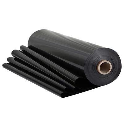 0.5mm HDPEブラックダムライナー 水貯蔵タンクのための二重滑らかな表面 厚さ1mm