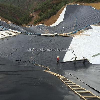 ASTM GRI-GM13 標準 HDPE 地膜シート 水産物 池の敷き布団 1m-8m 幅
