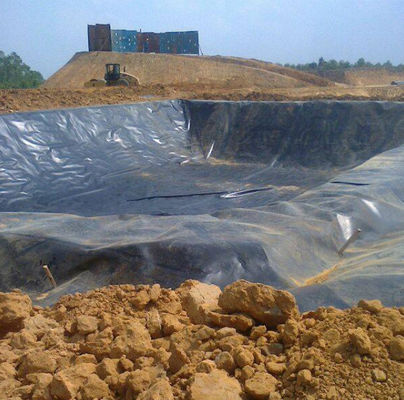 防水 HDPE 地膜 池面のための魚池のラインナーに耐える膜