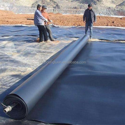 ASTM GRI-GM13 人工湖用 1mm の HDPE 地膜 魚池 ラインナー
