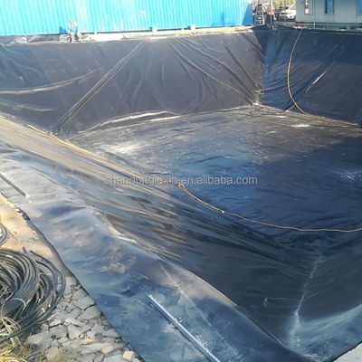 0.5mm HDPE 魚飼育池用 地膜ラインナーシート 設置と保守が簡単