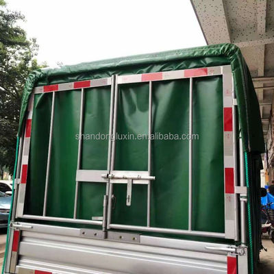 キャンパスの貨物ドック用ポリタールタンプと防水屋外保護材料