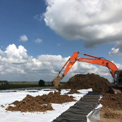 50m-100m 長さ ホワイト HDPE ダム ラインナー 水産養殖用魚場用 地膜 厚さ 1mm