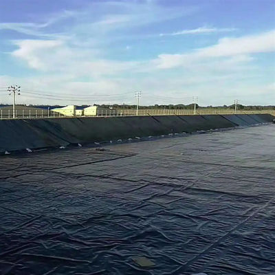HDPE 滑らかな地膜 水産養殖用 魚の池のライン 0.3mm 0.5mm 0.8mm厚さ